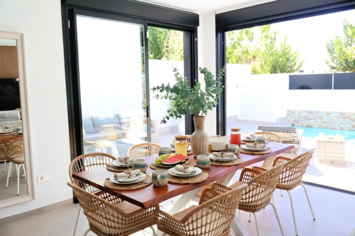 Villa Murcia - Private Heated Pool & Jacuzzi Santiago De La Ribera Exteriör bild